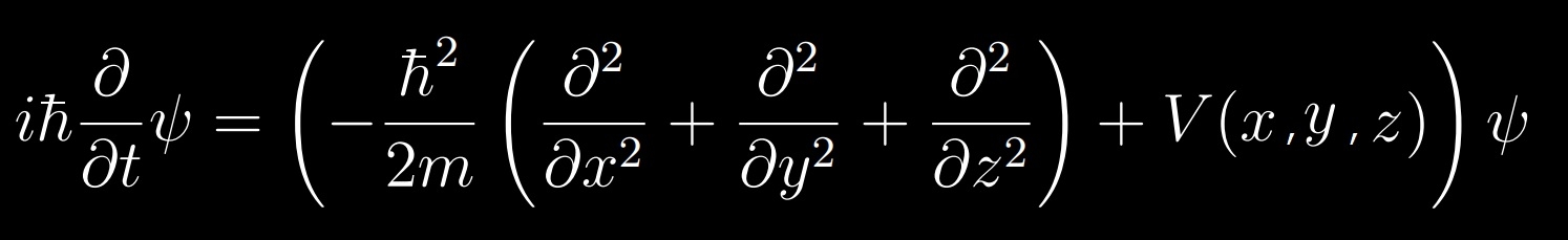 シュレディンガー 方程式 原子 水素